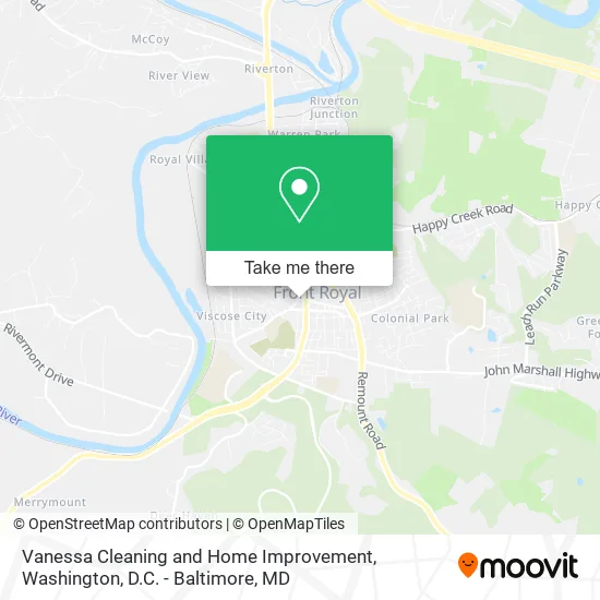 Vanessa Cleaning and Home Improvement map