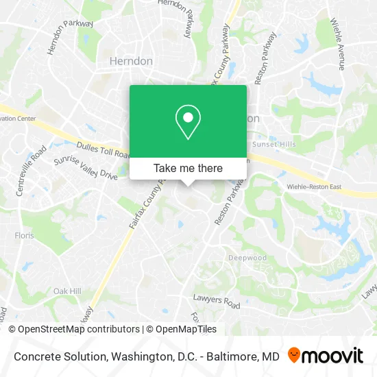 Concrete Solution map