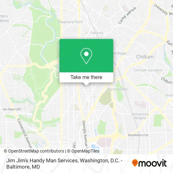 Mapa de Jim Jim's Handy Man Services