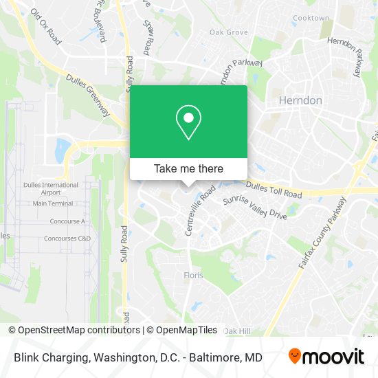 Mapa de Blink Charging