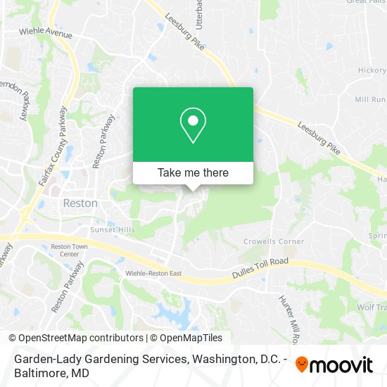 Garden-Lady Gardening Services map