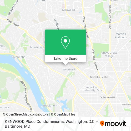 Mapa de KENWOOD Place Condominiums