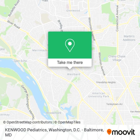 Mapa de KENWOOD Pediatrics