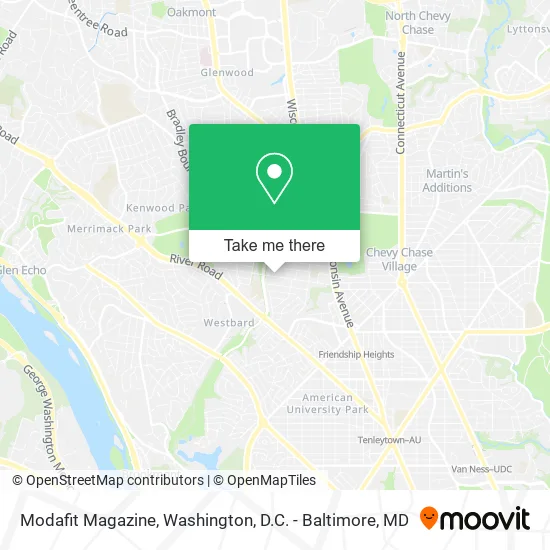 Mapa de Modafit Magazine