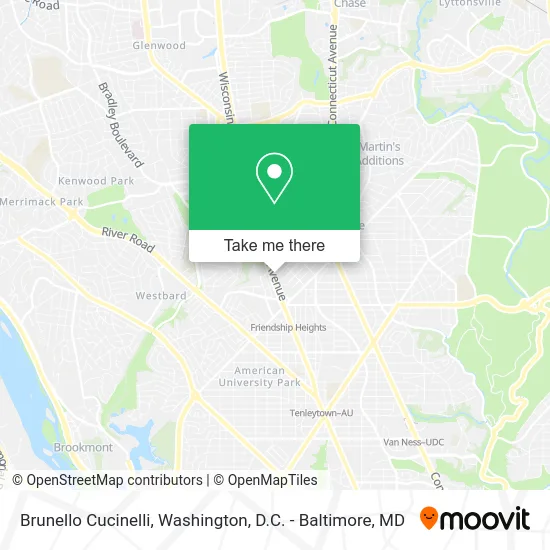 Brunello Cucinelli map