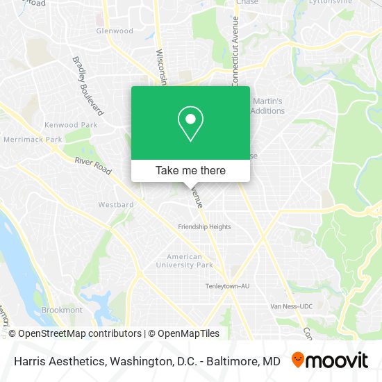 Harris Aesthetics map