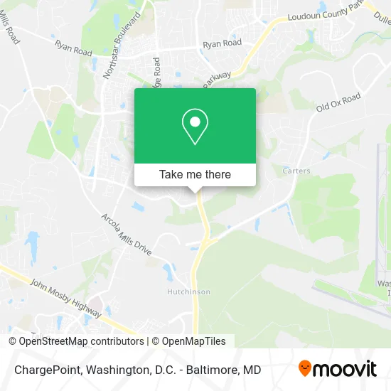 ChargePoint map