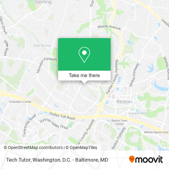 Tech Tutor map