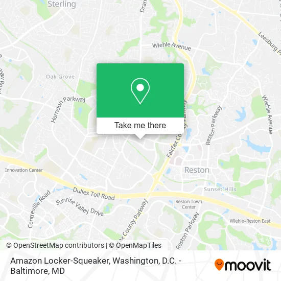 Amazon Locker-Squeaker map