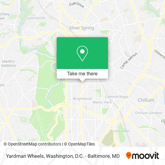 Yardman Wheels map