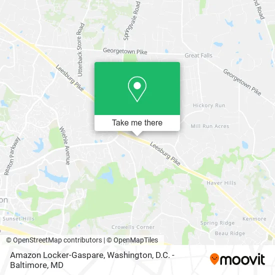 Amazon Locker-Gaspare map