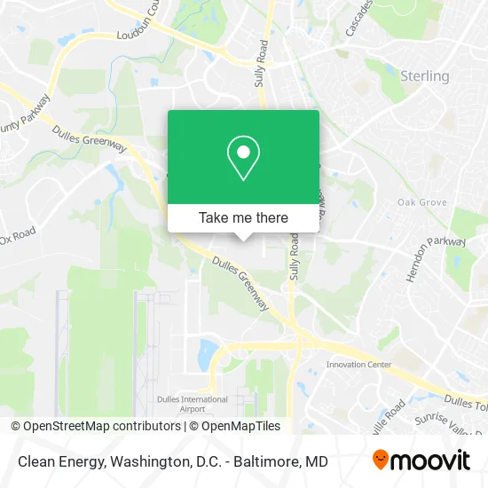 Clean Energy map