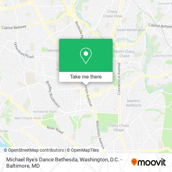 Michael Rye's Dance Bethesda map