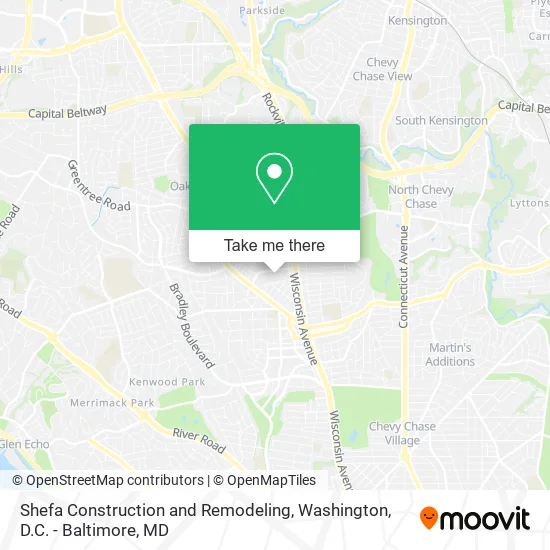 Shefa Construction and Remodeling map