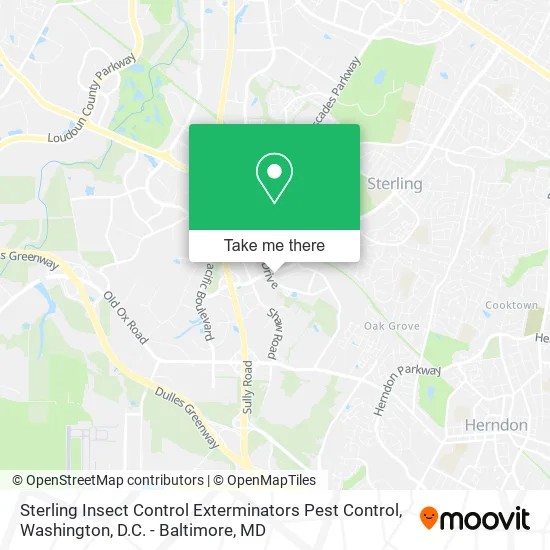 Mapa de Sterling Insect Control Exterminators Pest Control
