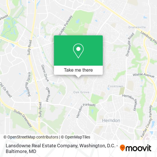 Lansdowne Real Estate Company map