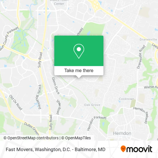 Fast Movers map
