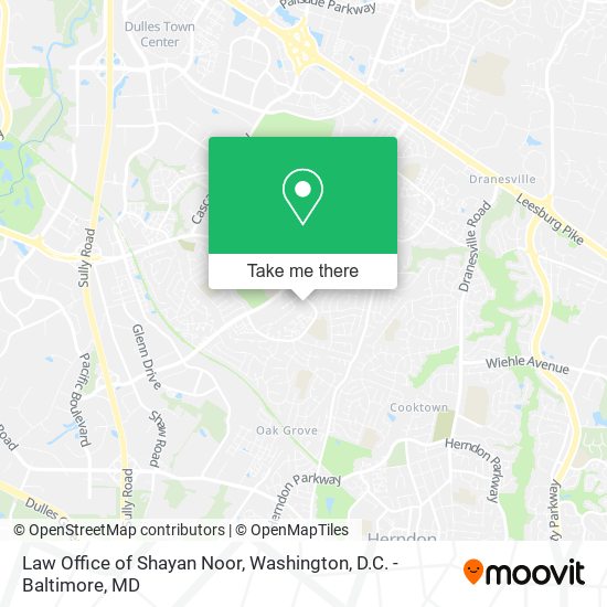 Mapa de Law Office of Shayan Noor