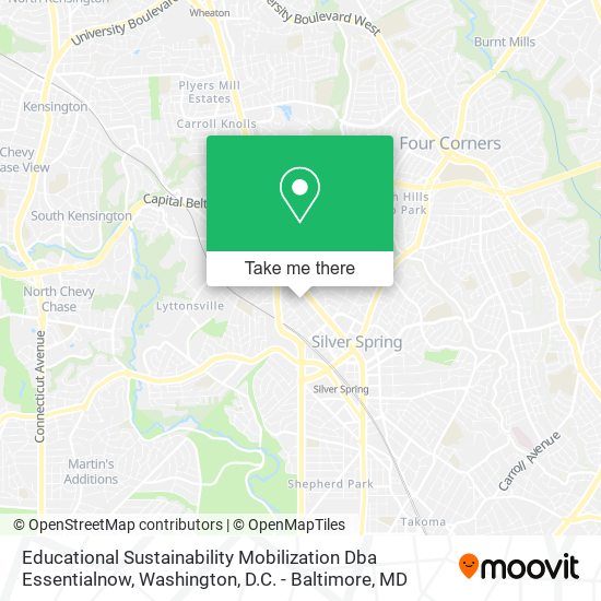 Educational Sustainability Mobilization Dba Essentialnow map