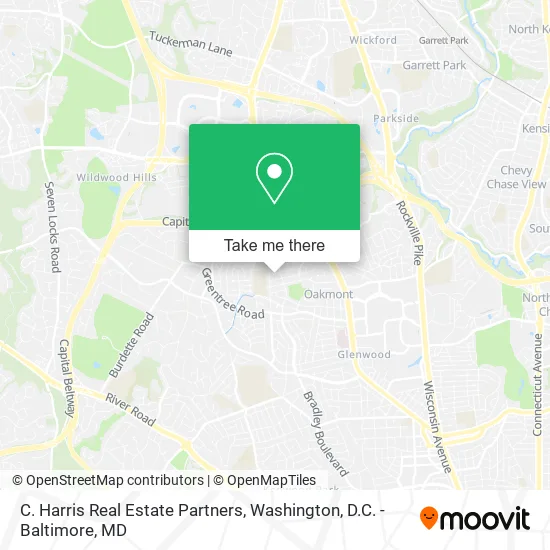 C. Harris Real Estate Partners map