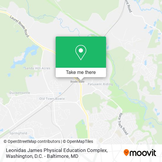 Leonidas James Physical Education Complex map