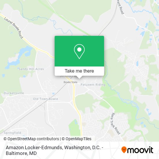 Amazon Locker-Edmunds map