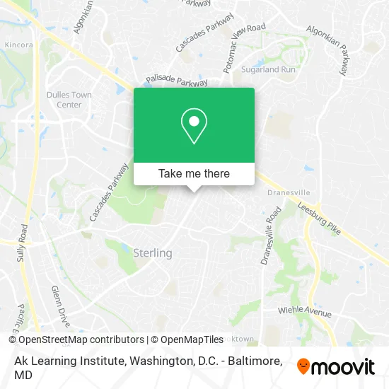 Ak Learning Institute map