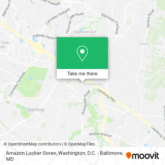 Mapa de Amazon Locker-Soren