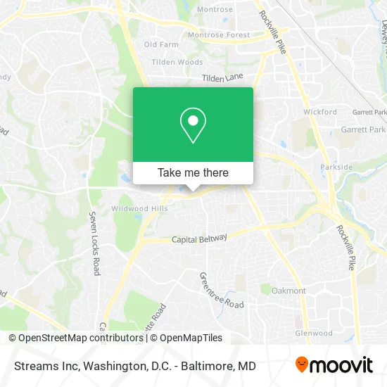Streams Inc map