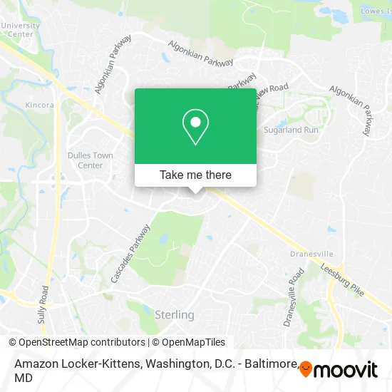 Amazon Locker-Kittens map