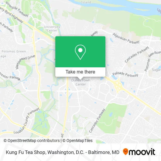 Kung Fu Tea Shop map