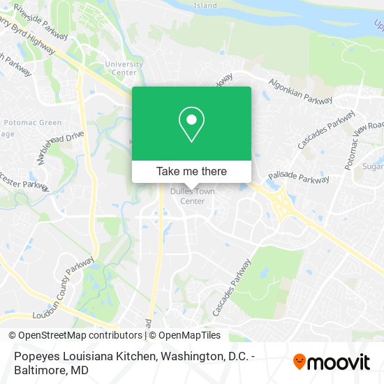 Popeyes Louisiana Kitchen map