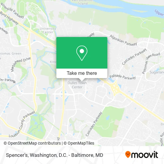 Mapa de Spencer's
