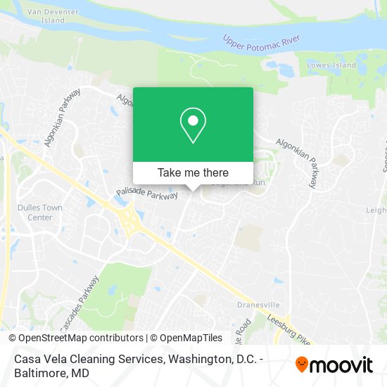 Mapa de Casa Vela Cleaning Services