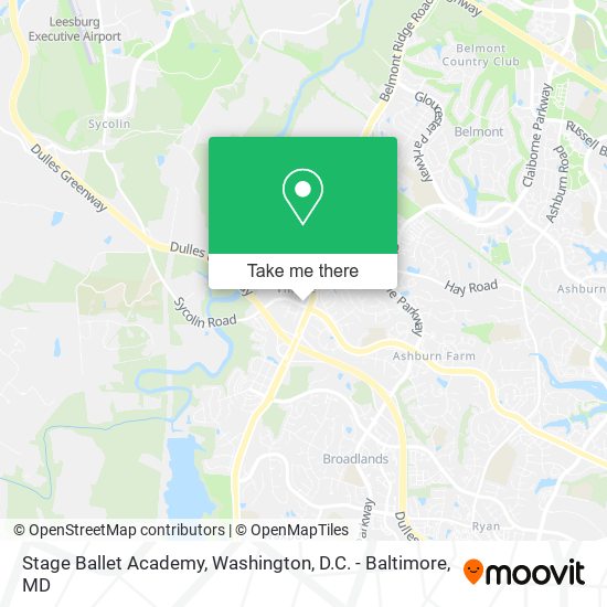 Stage Ballet Academy map