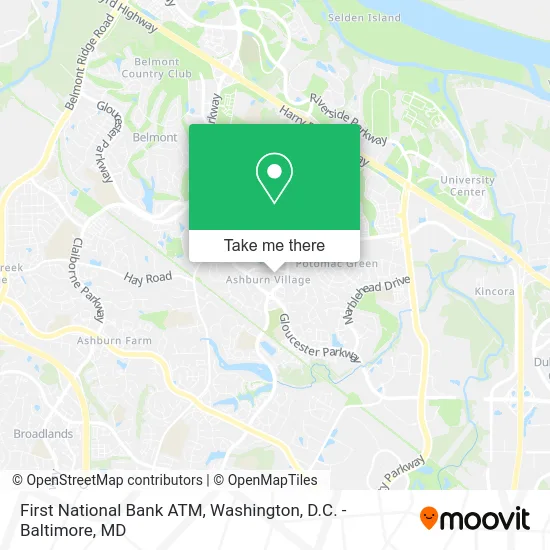 First National Bank ATM map