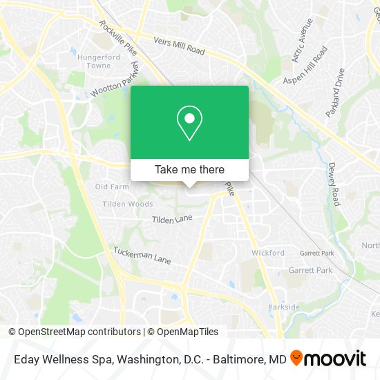 Eday Wellness Spa map