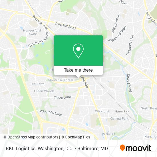 BKL Logistics map