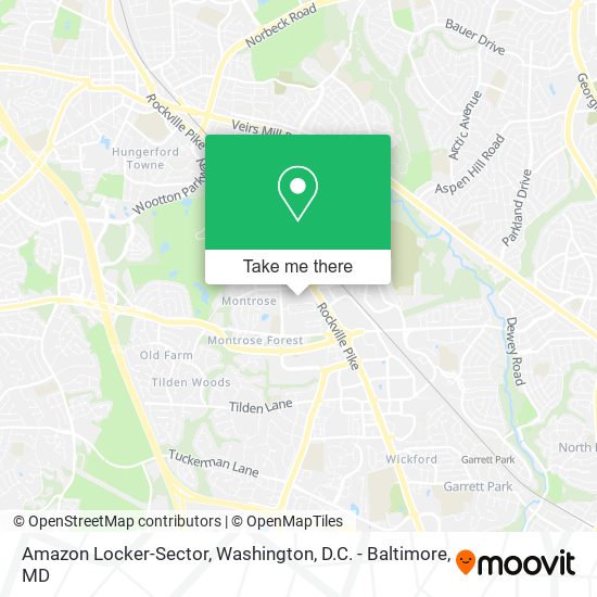 Amazon Locker-Sector map