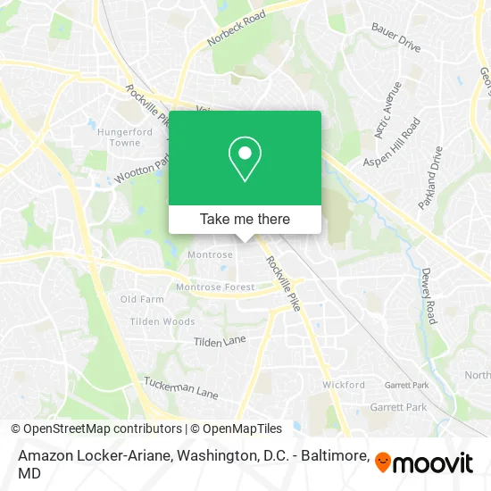 Amazon Locker-Ariane map