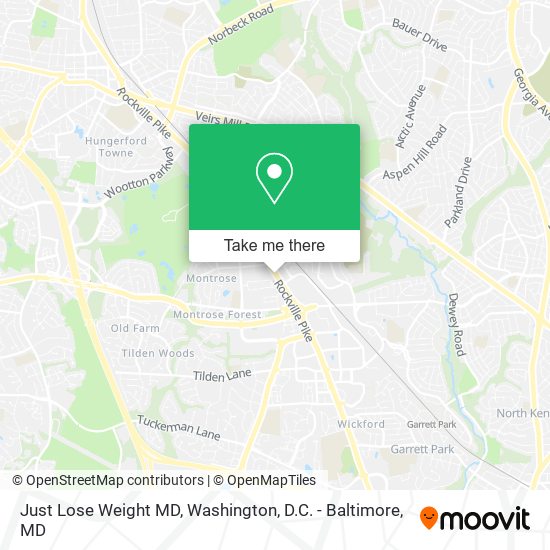 Mapa de Just Lose Weight MD