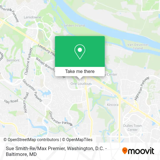 Sue Smith-Re/Max Premier map