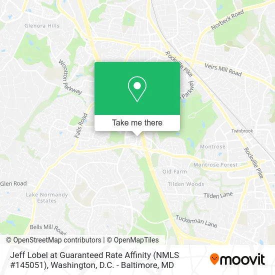 Jeff Lobel at Guaranteed Rate Affinity (NMLS #145051) map