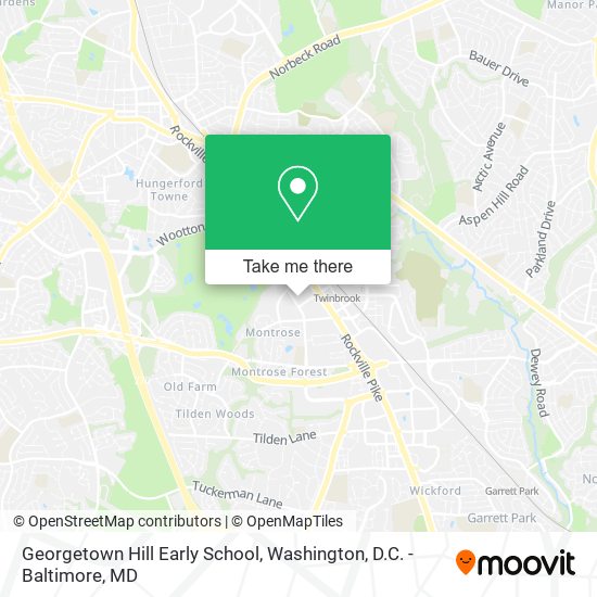 Georgetown Hill Early School map
