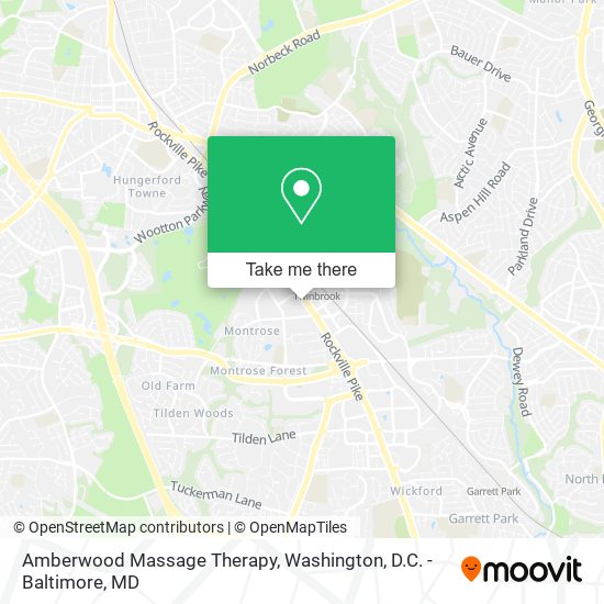 Amberwood Massage Therapy map