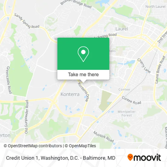 Credit Union 1 map