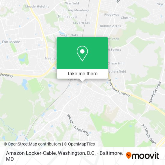Amazon Locker-Cable map