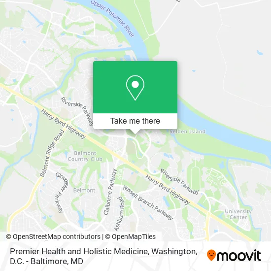 Premier Health and Holistic Medicine map