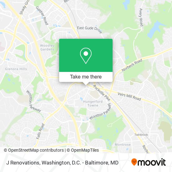 J Renovations map