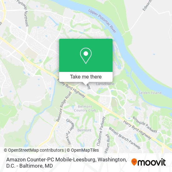 Amazon Counter-PC Mobile-Leesburg map